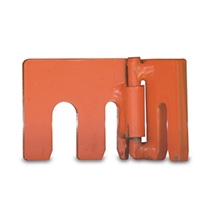 Turret latch (orange)