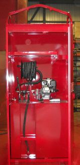 Cage à coffre pour huileuse 250 litres et plus